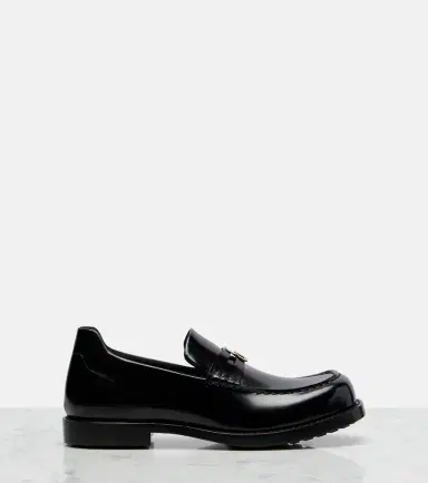Balenciaga Comfy leather penny loafers | Thumbnail 4