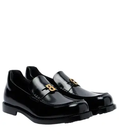 Balenciaga Comfy leather penny loafers | Thumbnail 1