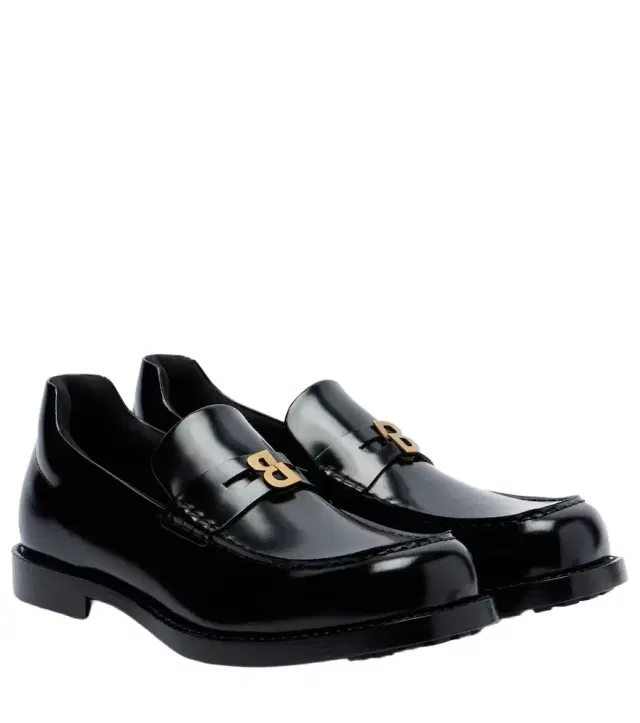 Balenciaga Comfy leather penny loafers