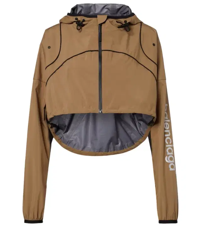 Balenciaga Cropped taffeta jacket