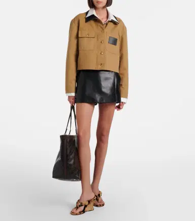 Balenciaga Leather skort | Thumbnail 2