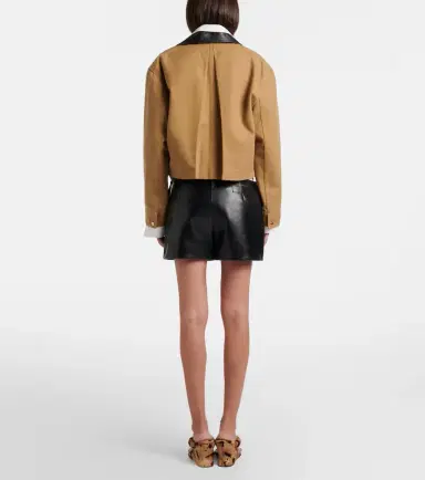Balenciaga Leather skort | Thumbnail 3