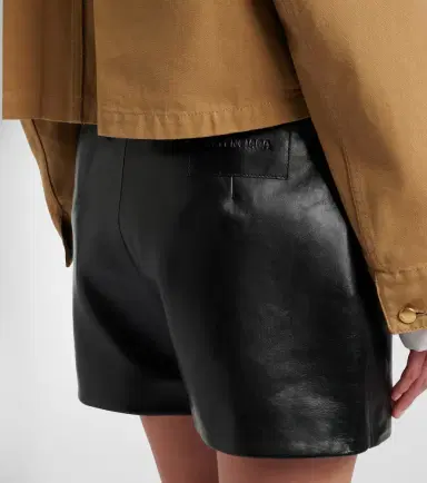 Balenciaga Leather skort | Thumbnail 4