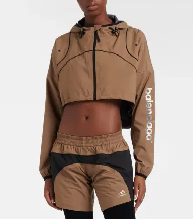 Balenciaga Colorblocked taffeta shorts | Thumbnail 3 Balenciaga Colorblocked taffeta shorts | Thumbnail 3