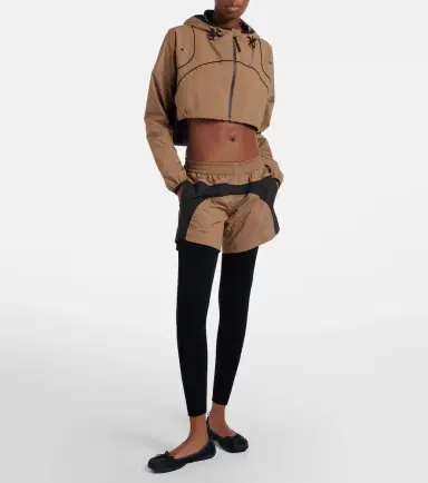Balenciaga Colorblocked taffeta shorts | Thumbnail 4 Balenciaga Colorblocked taffeta shorts | Thumbnail 4