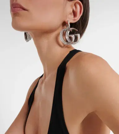 Gucci GG Marmont embellished earrings | Thumbnail 6 Gucci GG Marmont embellished earrings | Thumbnail 6