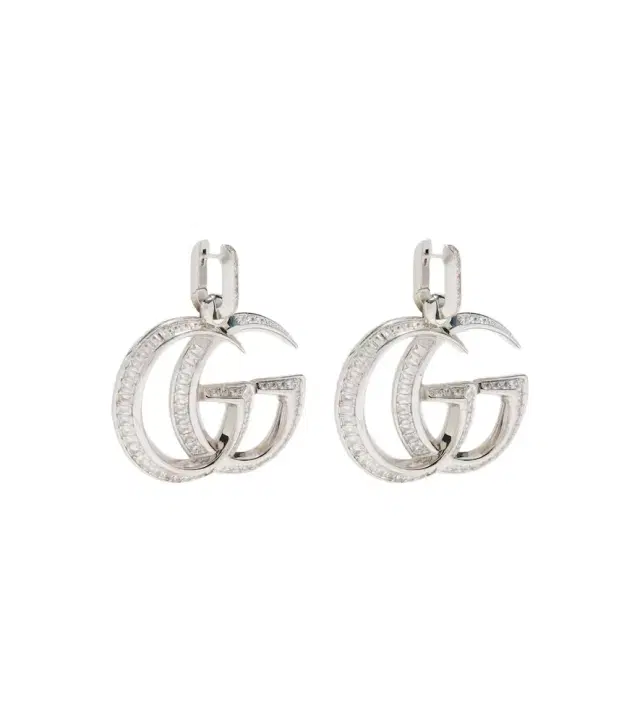 Gucci GG Marmont embellished earrings