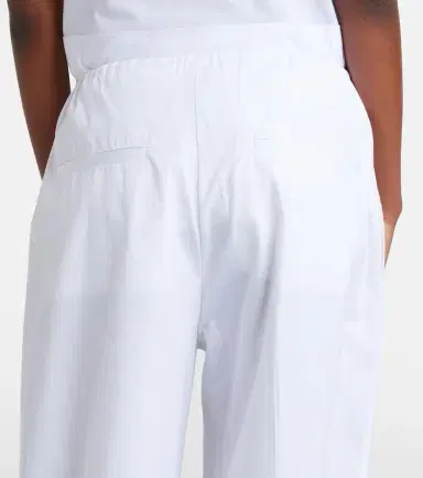 TOTEME Cotton poplin wide-leg pants | Thumbnail 5