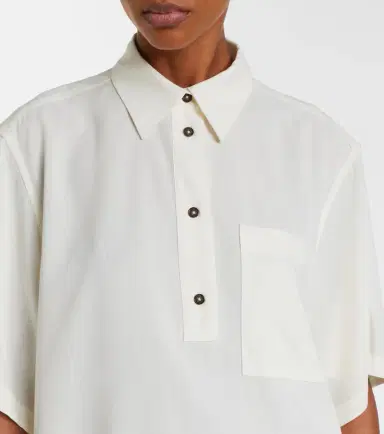 TOTEME Oversized polo shirt | Thumbnail 3 TOTEME Oversized polo shirt | Thumbnail 3