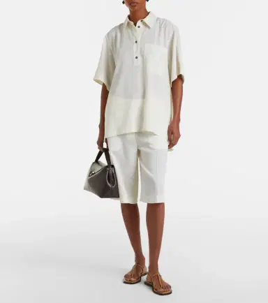 TOTEME Oversized polo shirt | Thumbnail 5 TOTEME Oversized polo shirt | Thumbnail 5