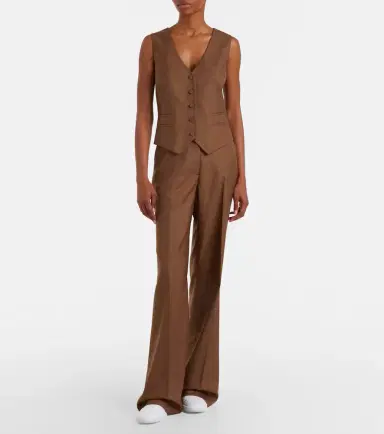 Gabriela Hearst Coleridge wool and silk vest | Thumbnail 2