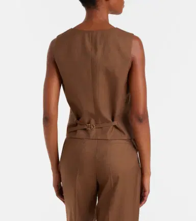 Gabriela Hearst Coleridge wool and silk vest | Thumbnail 6