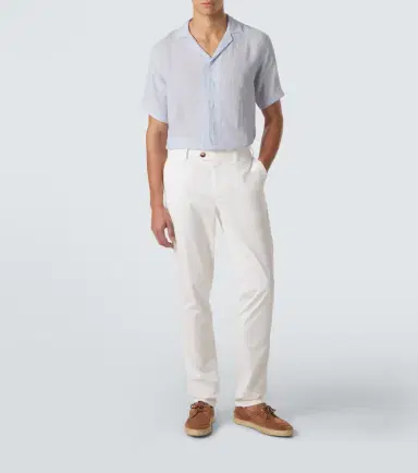 Orlebar Brown Maitan linen bowling shirt | Thumbnail 2 Orlebar Brown Maitan linen bowling shirt | Thumbnail 2