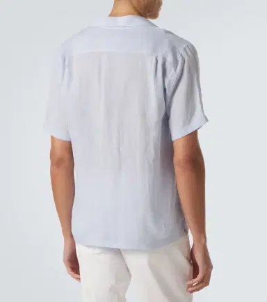 Orlebar Brown Maitan linen bowling shirt | Thumbnail 4 Orlebar Brown Maitan linen bowling shirt | Thumbnail 4