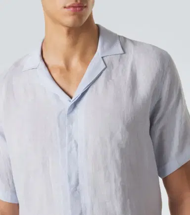 Orlebar Brown Maitan linen bowling shirt | Thumbnail 5 Orlebar Brown Maitan linen bowling shirt | Thumbnail 5