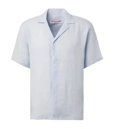 Orlebar Brown Maitan linen bowling shirt | Thumbnail 1 Orlebar Brown Maitan linen bowling shirt | Thumbnail 1