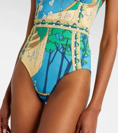 Tory Burch Printed swimsuit | Thumbnail 3 Tory Burch Printed swimsuit | Thumbnail 3