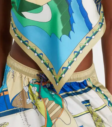 Tory Burch Printed silk top | Thumbnail 2 Tory Burch Printed silk top | Thumbnail 2