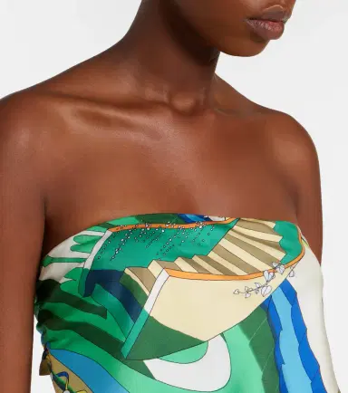 Tory Burch Printed silk top | Thumbnail 4 Tory Burch Printed silk top | Thumbnail 4