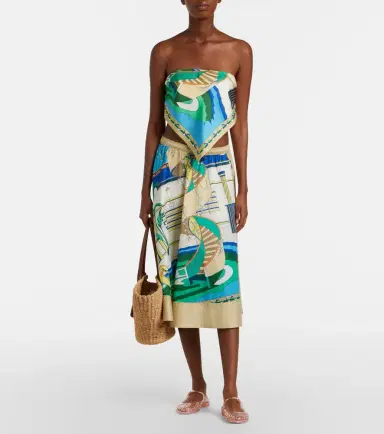 Tory Burch Printed silk top | Thumbnail 5 Tory Burch Printed silk top | Thumbnail 5