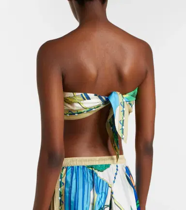 Tory Burch Printed silk top | Thumbnail 6 Tory Burch Printed silk top | Thumbnail 6