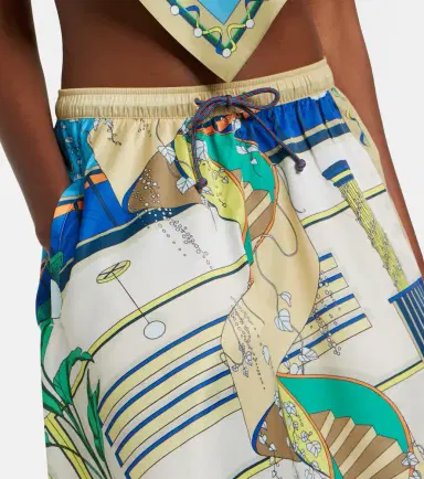 Tory Burch Printed midi skirt | Thumbnail 2 Tory Burch Printed midi skirt | Thumbnail 2