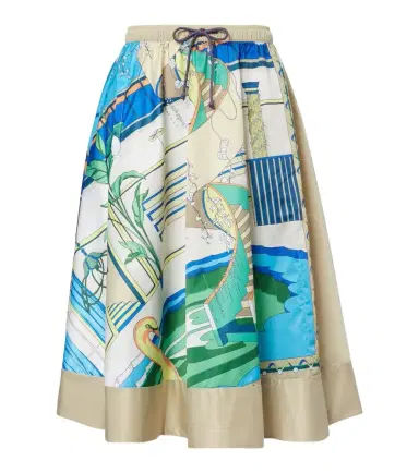 Tory Burch Printed midi skirt | Thumbnail 1 Tory Burch Printed midi skirt | Thumbnail 1