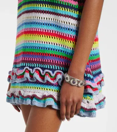 Ganni Crocheted minidress | Thumbnail 2