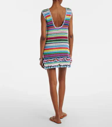 Ganni Crocheted minidress | Thumbnail 4