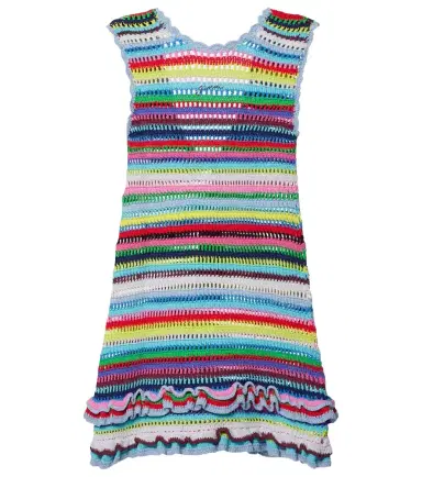 Ganni Crocheted minidress | Thumbnail 1