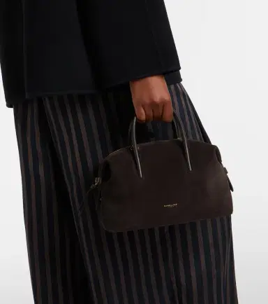 DeMellier Stockholm Small suede top-handle bag | Thumbnail 5
