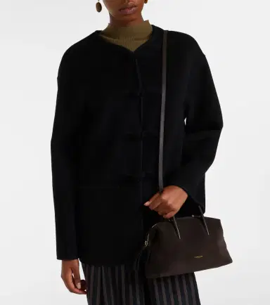 DeMellier Stockholm Small suede top-handle bag | Thumbnail 6