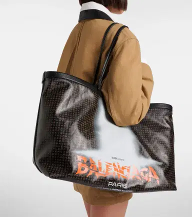 Balenciaga Select Large canvas tote bag | Thumbnail 5