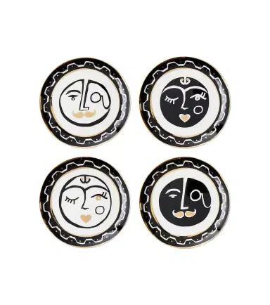 Jonathan Adler Marseilles set of 4 porcelain side plates | Thumbnail 1