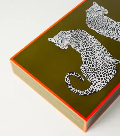 Jonathan Adler Leopard lacquered backgammon set | Thumbnail 5