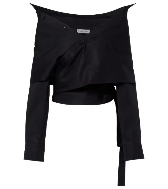 Balenciaga Off-shoulder cotton top
