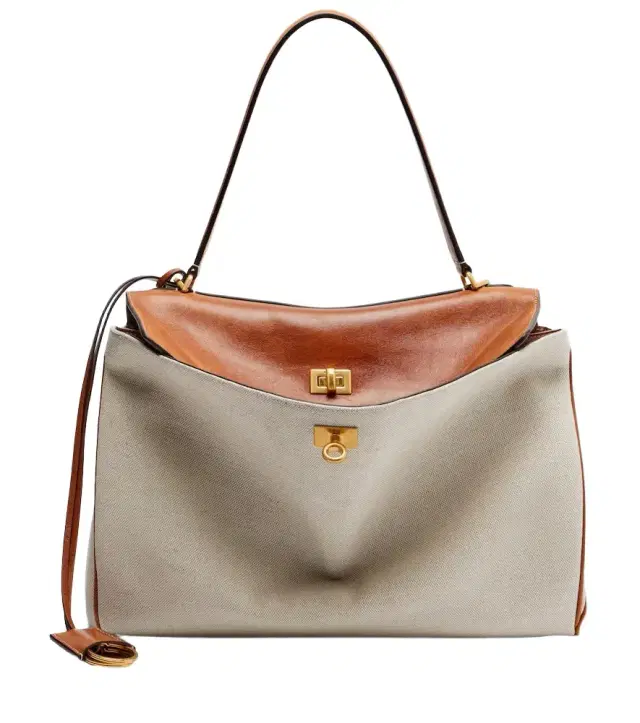 Balenciaga Rodeo Medium canvas tote bag