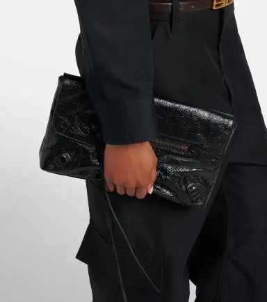 Balenciaga Le City leather clutch | Thumbnail 6