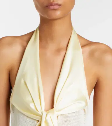 Aya Muse Nayra cotton and silk blend maxi dress | Thumbnail 3 Aya Muse Nayra cotton and silk blend maxi dress | Thumbnail 3