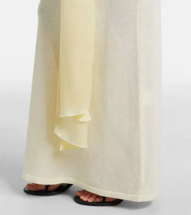 Aya Muse Nayra cotton and silk blend maxi dress | Thumbnail 5 Aya Muse Nayra cotton and silk blend maxi dress | Thumbnail 5