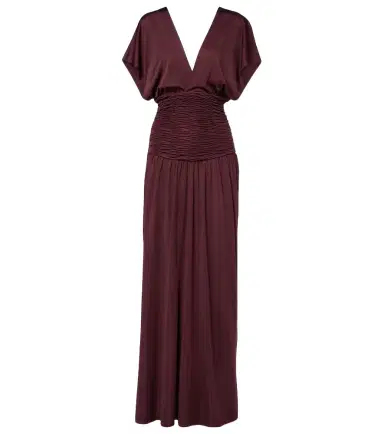 Aya Muse Anara ruched maxi dress | Thumbnail 1
