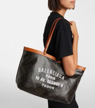 Balenciaga Select Medium canvas tote bag | Thumbnail 7