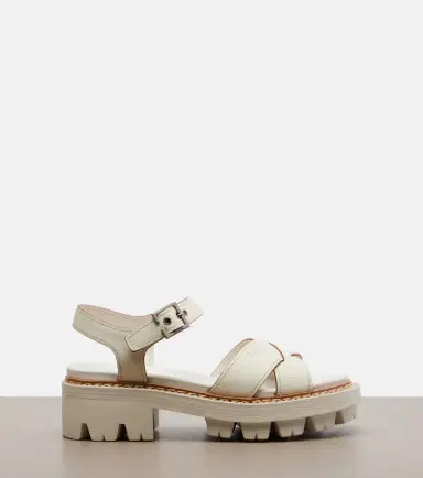 Prada Leather sandals | Thumbnail 3