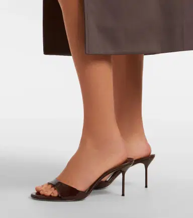 Paris Texas Lidia patent leather mules | Thumbnail 6