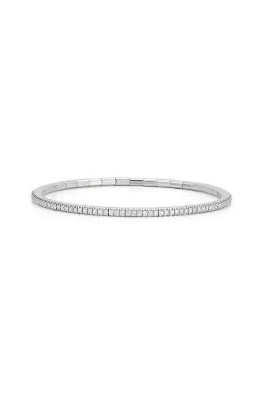 ROBERTO DEMEGLIO White Diamond Extensible Stretch Bracelet | Thumbnail 1 ROBERTO DEMEGLIO White Diamond Extensible Stretch Bracelet | Thumbnail 1