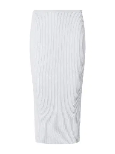 LESET Blake Metallic Ribbed-knit Midi Skirt | Thumbnail 1 LESET Blake Metallic Ribbed-knit Midi Skirt | Thumbnail 1