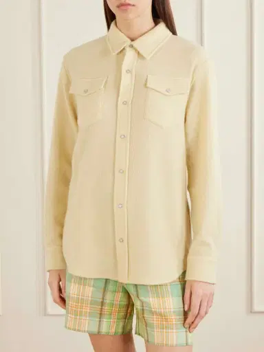 God’s True Cashmere Daffodil Cashmere Shirt | Thumbnail 3 God’s True Cashmere Daffodil Cashmere Shirt | Thumbnail 3