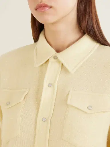 God’s True Cashmere Daffodil Cashmere Shirt | Thumbnail 5 God’s True Cashmere Daffodil Cashmere Shirt | Thumbnail 5