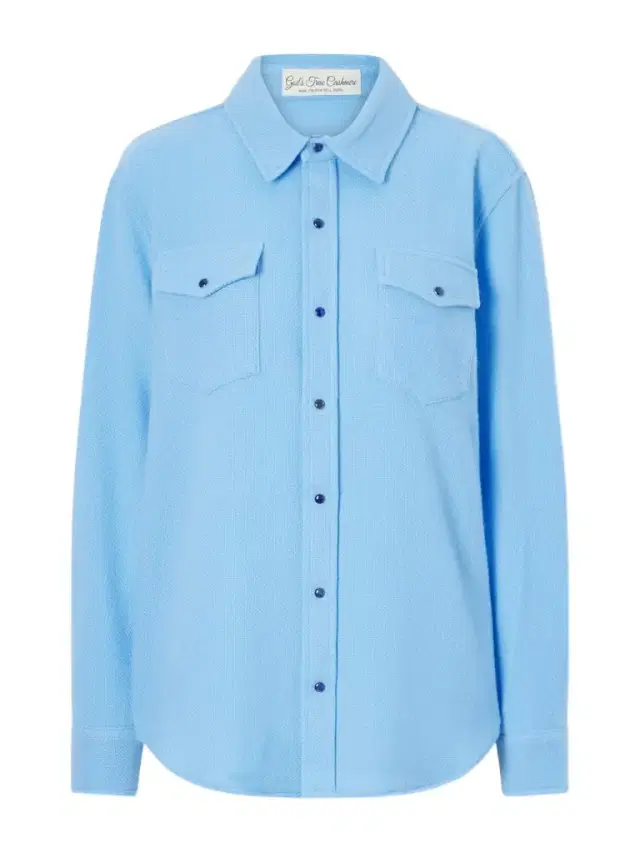 God’s True Cashmere Lagoon Cashmere Shirt