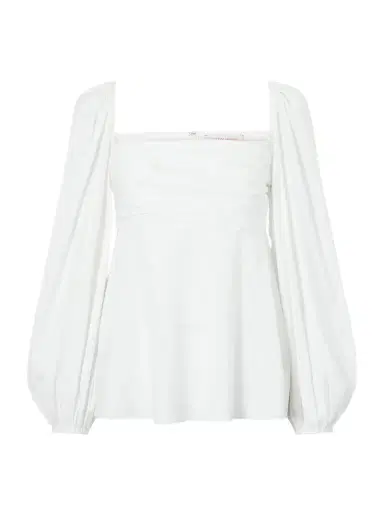 Carolina Herrera Cotton-blend Poplin Blouse | Thumbnail 1 Carolina Herrera Cotton-blend Poplin Blouse | Thumbnail 1